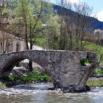 Pont antic de Vilaller des de casa rural la pomera